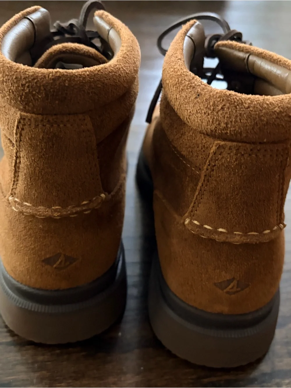 Sperry Men’s Suede Chukka Boots in Chestnut Brown